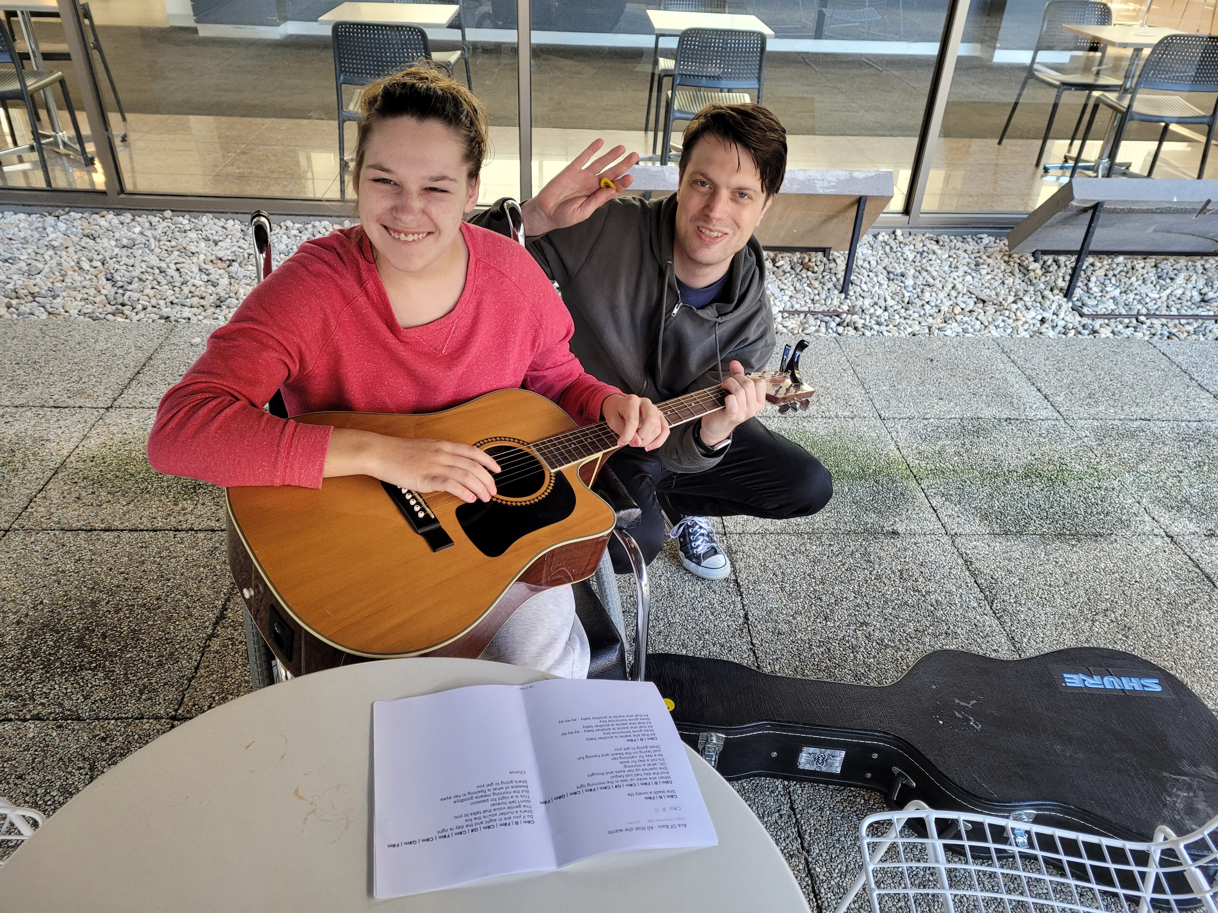 Guitar lessons with James