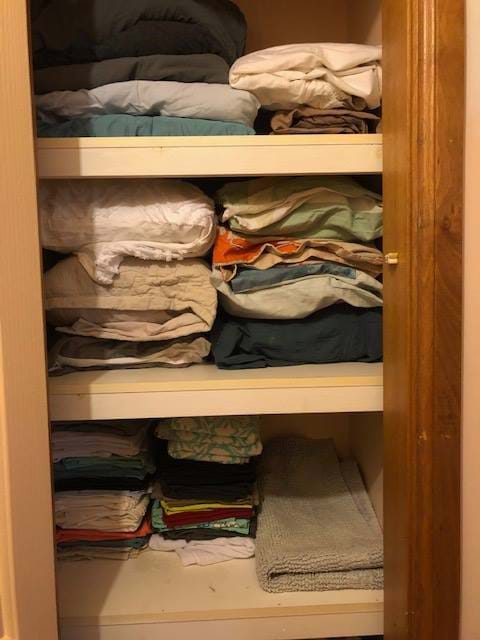 After- linen press. now we have space to buy more!